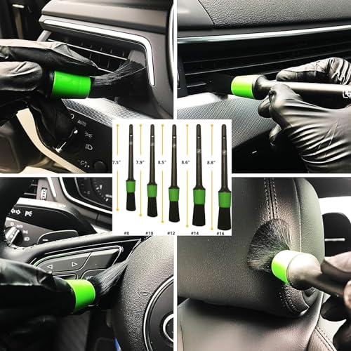 Kit de cepillo de limpieza de coche de 26 piezas - Herramien