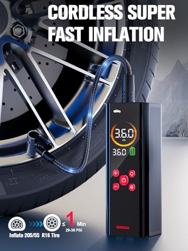 GOOLOO AP150 PRO - Compresor de aire portátil para inflador