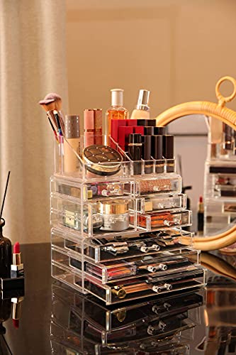 Cq acrylic – Organizar cúbico para almacenar maquillaje y co