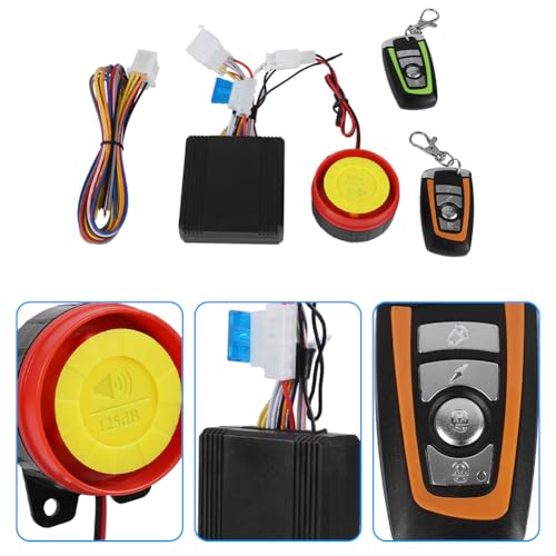 Sistema de alarma de seguridad para motocicleta, sistema de