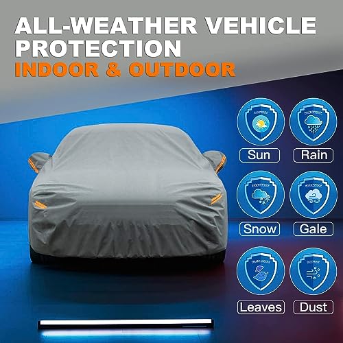 Kayme Cubierta de coche SUV resistente al agua para todo tip