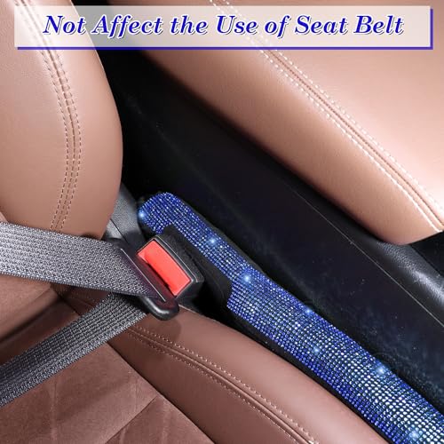Paquete de 2 rellenos azules para asiento de automóvil, ajus