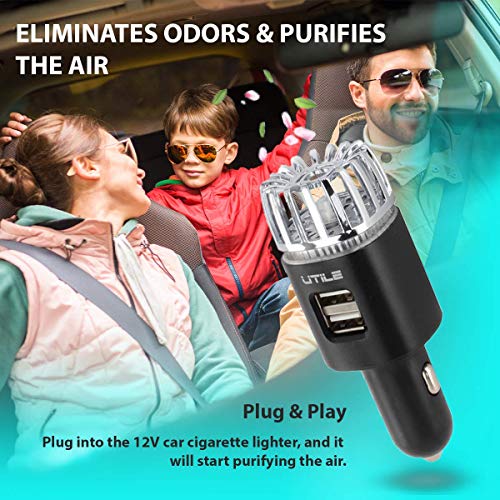 UTILE Purificador ionizador de olores para automóvil con car