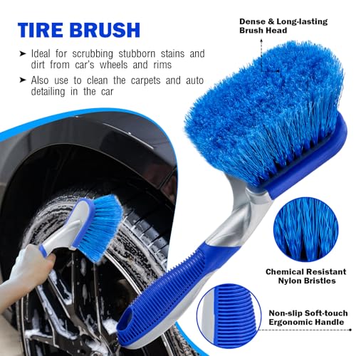 Kit de limpieza de coche – Cepillo de lavado de coche de 62
