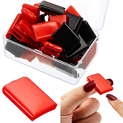 40 puntas de dedos bronceadoras con protección UV, protector
