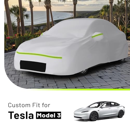 Favoto Funda de automóvil para el modelo 3, ajuste personali