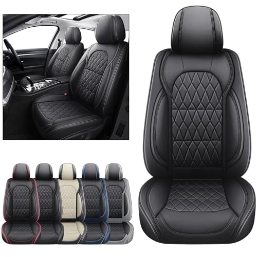 Aierxuan Fundas de asiento delantero de automóvil, impermeab