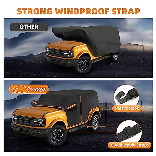 Funda para automóvil Bronco de 4 puertas 2021 2022 2023, cub