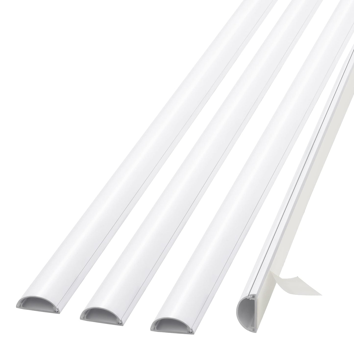 ZhiYo Corrector de cable de pared de 156 pulgadas (4 x 39 pu