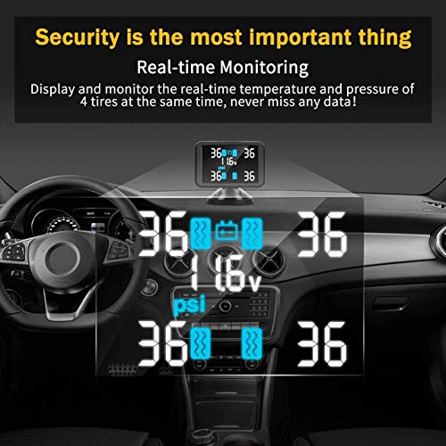 Tymate TPMS Sistema de monitoreo de presión de neumáticos -