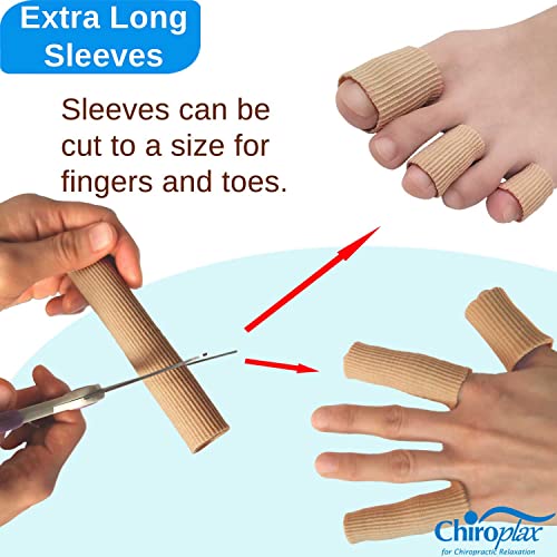 Chiroplax Fundas protectoras para tubos de dedos de los pies