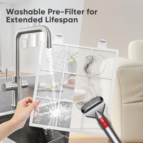 Purificadores de aire para habitación grande del hogar, filt