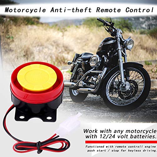 Tangxi - Sistema de alarma para motocicleta, antirrobo de 12