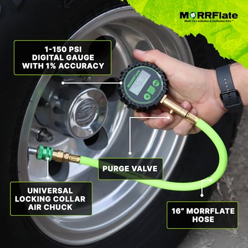 MF Flexi Pressure Pro - Medidor digital de presión de neumát