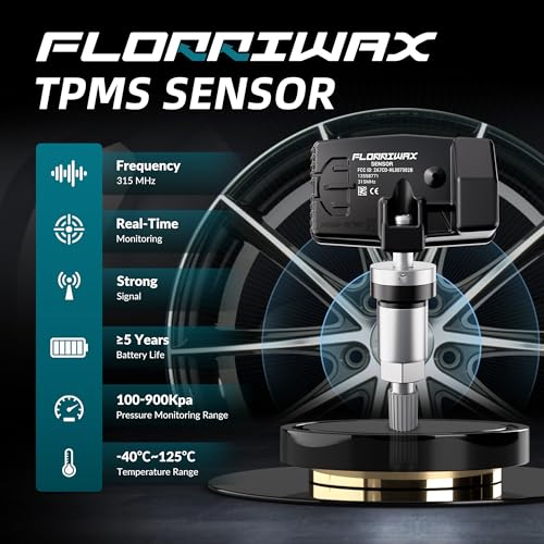 Sensor TPMS, juego de 4 sensores de presión de neumáticos GM