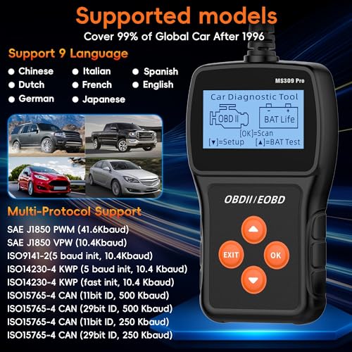 Herramienta de diagnóstico del escáner OBD2 mejorada Ver. de