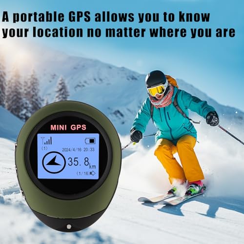 Mini buscador de ubicación GPS para viajar, rastreo de rutas