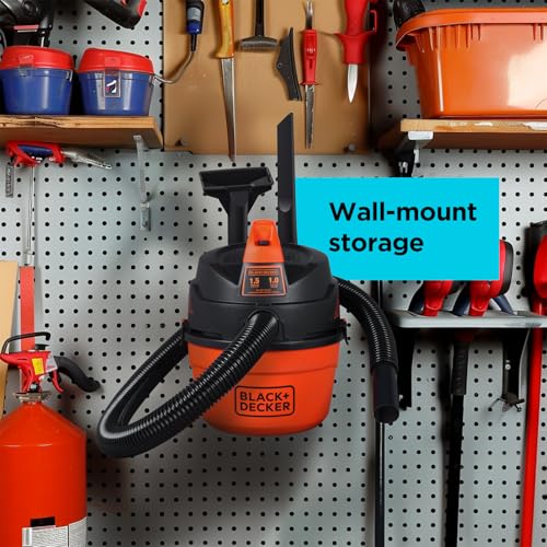 BLACK+DECKER Aspiradora para tienda húmeda y seca, aspirador
