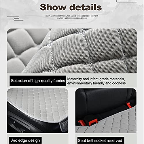 Fundas de asiento de automóvil, cojín largo para asiento tra