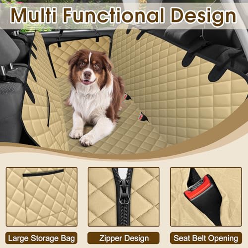 Funda de asiento de automóvil para perro, funda duradera par