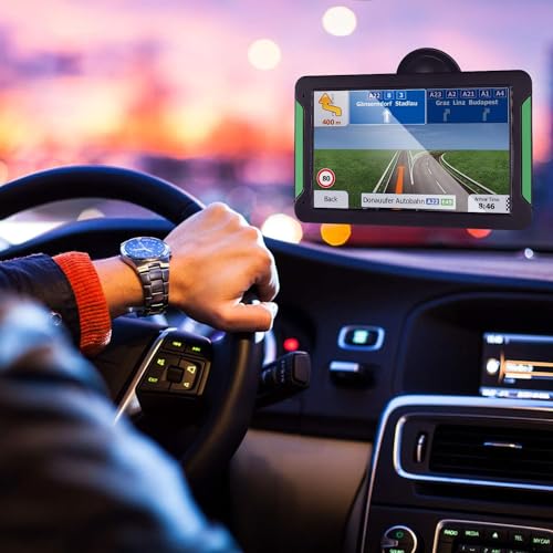 Navegación GPS para coche, camión, RV, navegador GPS con 7 p