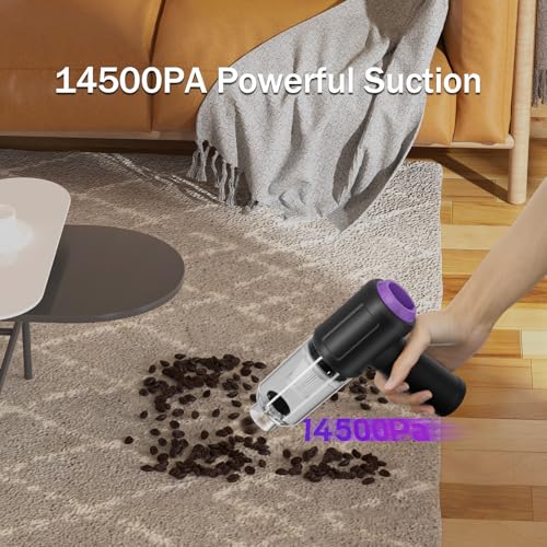 Aspiradora de coche – Alta potencia 14500 PA– Aspiradora de