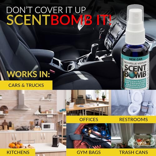 Ambientador de bomba de olor – 1 oz Spray 4 unidades paquete