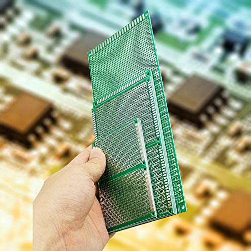 YUNGUI Kit de placa PCB grande de 11 piezas, 3.9 x 8.7 in, 5