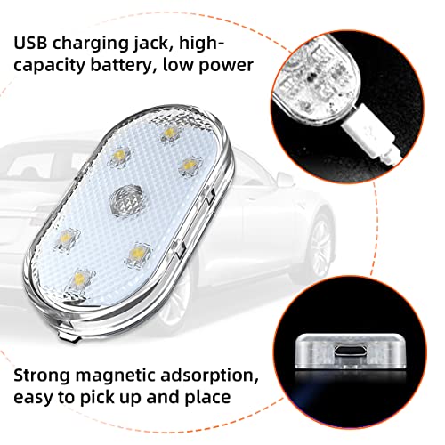 Ziciner 2 luces LED para interior de automóvil, bombilla ina