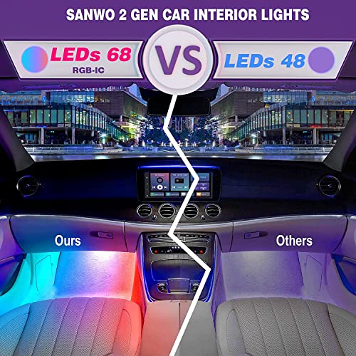 Luces interiores de automóviles dentro de tu automóvil, luce