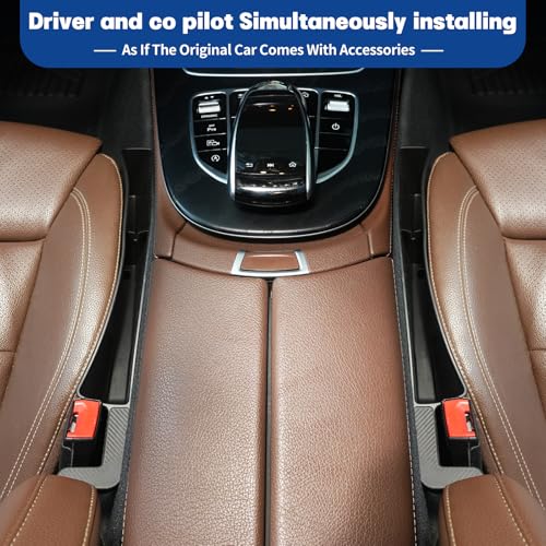 2Pacs - Llenador de huecos para asiento de automóvil, multif