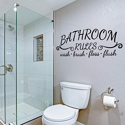 Zonon 2 calcomanías de pared de baño, para remojar, relajars