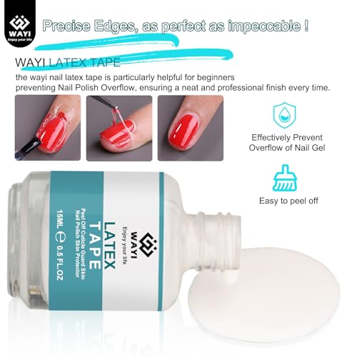 WAYI Kit de removedor de esmalte de gel – Removedor de esmal