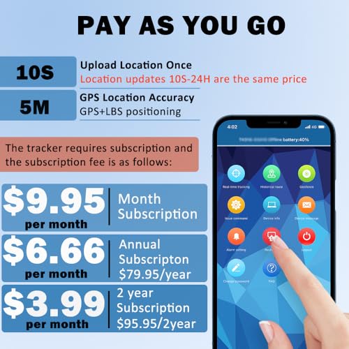 Rastreador GPS pequeño para vehículos magnético de 60 días d
