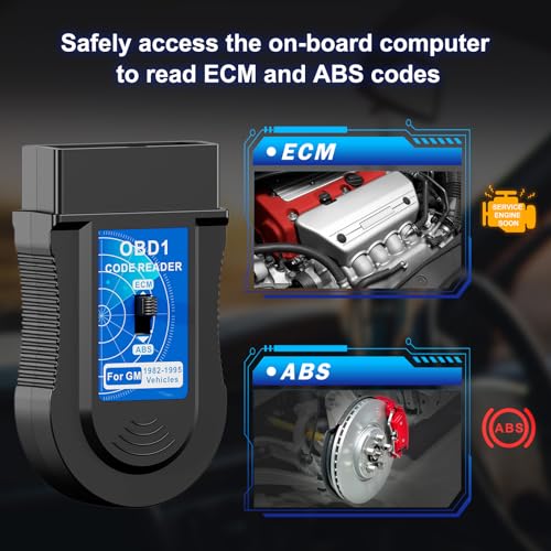 JOPLAY OBD1 Code Reader, Compatible with GM 1982-1995 Vehicl