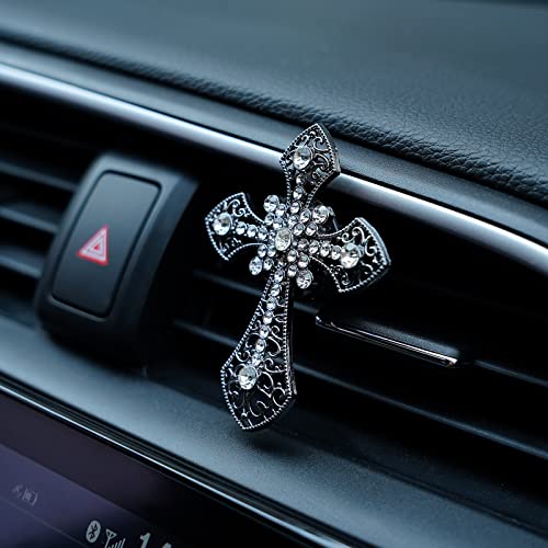 eing Ambientador de coche auto clásico metal cruz modelado a