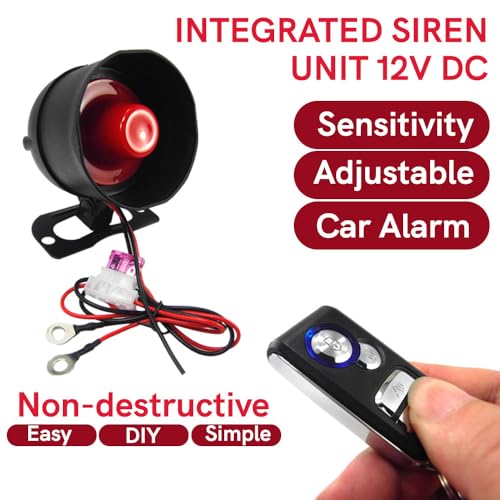 Sistema de alarma universal de coche de 12 V, dispositivo de