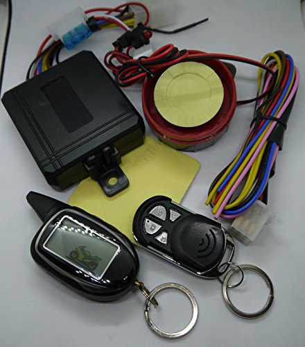 Sykik Rider - Alarma de motocicleta de 2 vías con control re