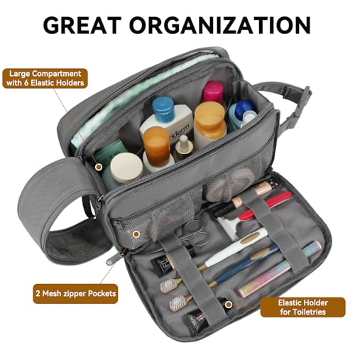Voova Neceser de viaje para hombres y mujeres, kit de Dopp c