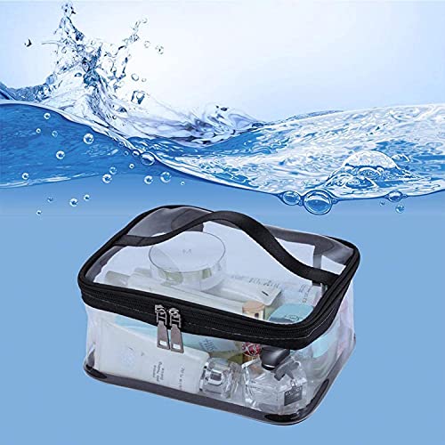 Bolsa de maquillaje con cremallera impermeable portátil bols
