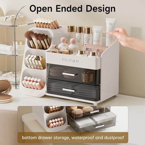 Makeup Organizer for Vanity, Countertop Organizer With Drawe
