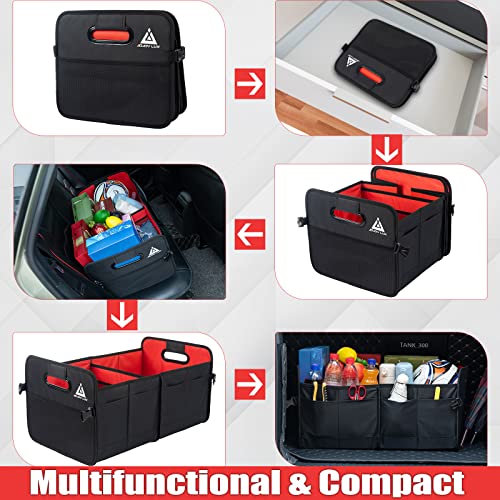 JOJOY LUX Organizador de maletero de automóvil con múltiples