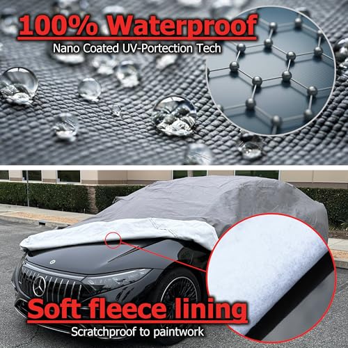 Funda impermeable para automóvil para todo tipo de clima, bu