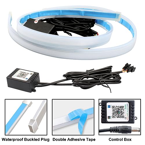 LEDCARE - Tira de luz de tubo para faros delanteros de coche