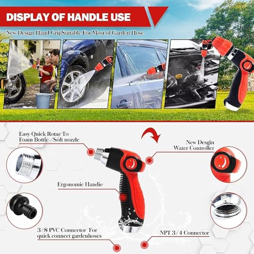 GASLIKE Kit de limpieza de automóvil de 63 piezas, kit de de