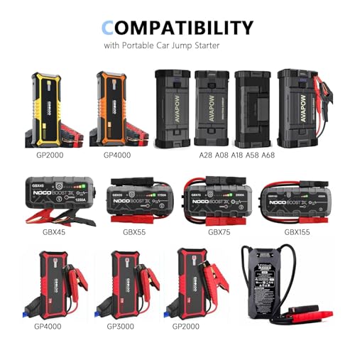 Cargador adaptador de 5V 2A AC/DC para arrancador de coche 4