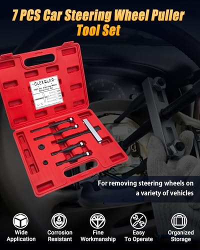 Juego de extractores de volante, kit de herramientas de extr