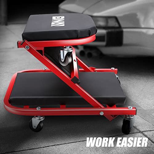 DNA MOTORING TOOLS-00186 - Asiento plegable 2 en 1 de 40 pul