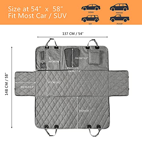 Funda impermeable para asiento trasero de automóvil, hamaca