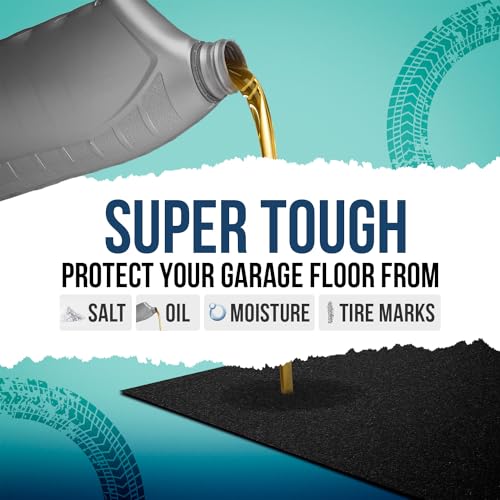 ITSOFT - Alfombrilla para absorber aceite de auto, de alta c